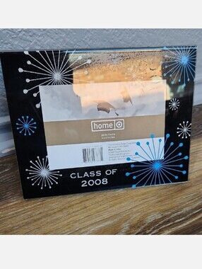 Class of 2008 Graduation Photo Frame Blue Black Silver Target Home